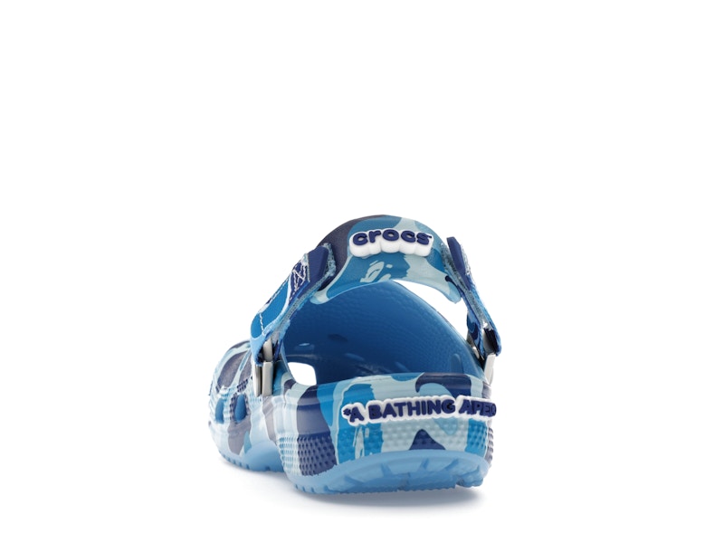 Crocs Classic Clog A Bathing Ape ABC Camo Blue (Kids) - image 27