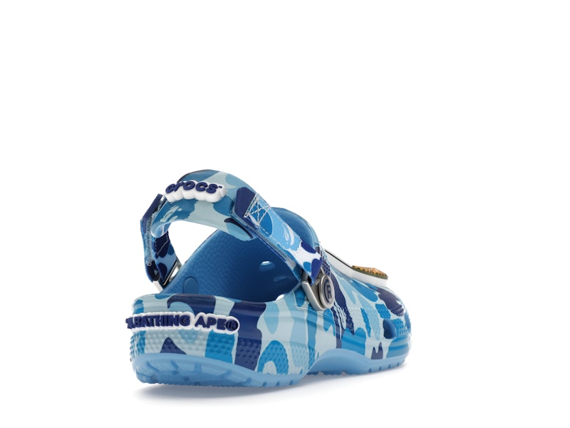 Crocs Classic Clog A Bathing Ape ABC Camo Blue (Kids) - image 31