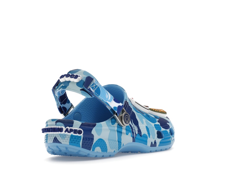 Crocs Classic Clog A Bathing Ape ABC Camo Blue (Kids) - image 32