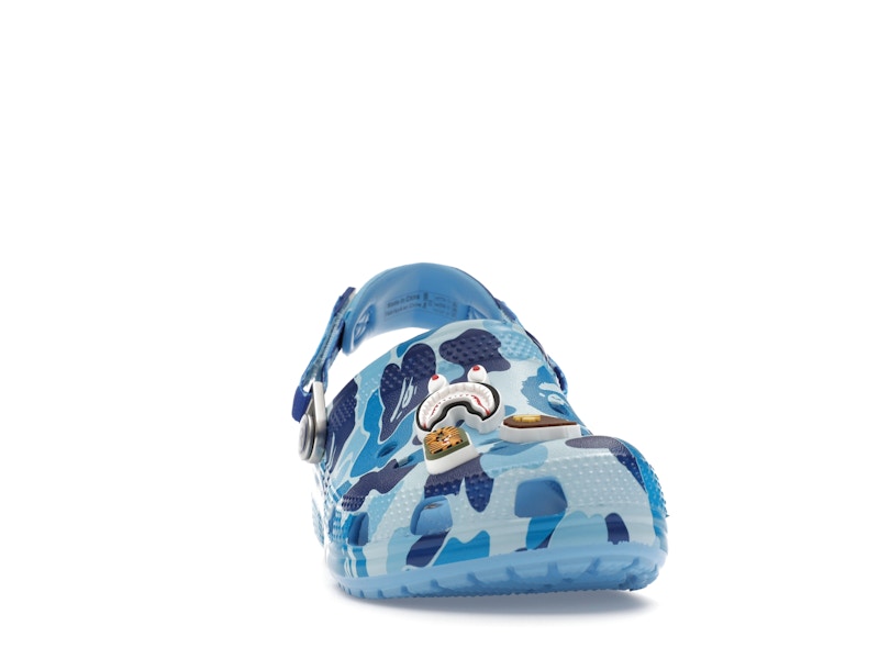 Crocs Classic Clog A Bathing Ape ABC Camo Blue (Kids) - image 9