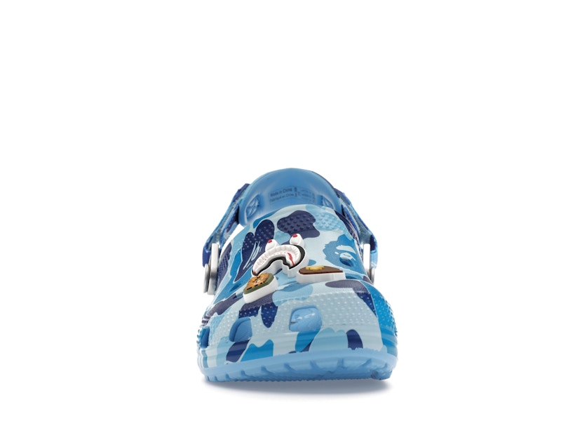 Crocs Classic Clog A Bathing Ape ABC Camo Blue (Kids) - image 10