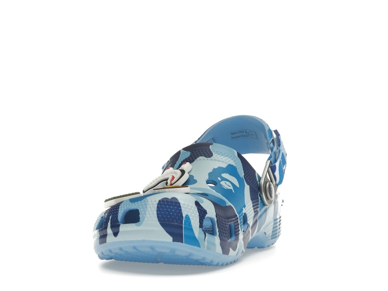 Crocs Classic Clog A Bathing Ape ABC Camo Blue - image 12