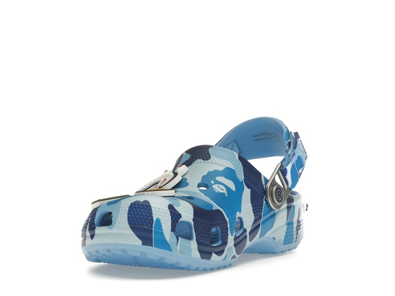 Crocs Classic Clog A Bathing Ape ABC Camo Blue - image 13