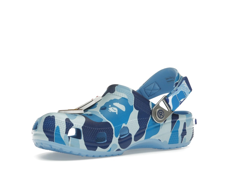 Crocs Classic Clog A Bathing Ape ABC Camo Blue - image 15