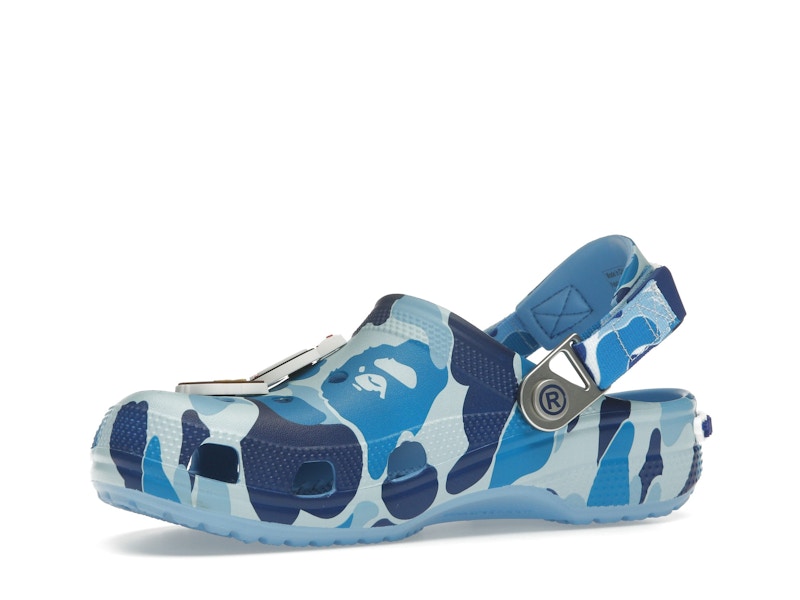 Crocs Classic Clog A Bathing Ape ABC Camo Blue - image 16