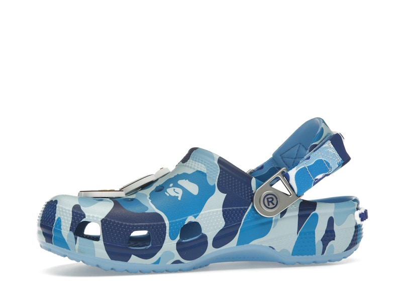 Crocs Classic Clog A Bathing Ape ABC Camo Blue - image 17