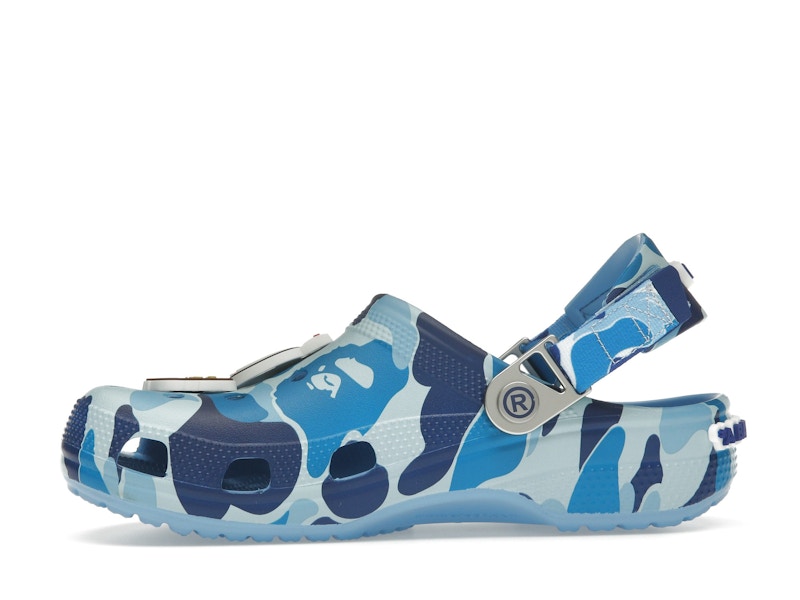 Crocs Classic Clog A Bathing Ape ABC Camo Blue - image 18
