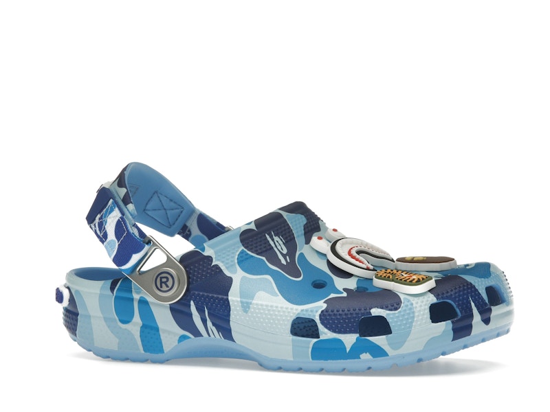 Crocs Classic Clog A Bathing Ape ABC Camo Blue - image 3