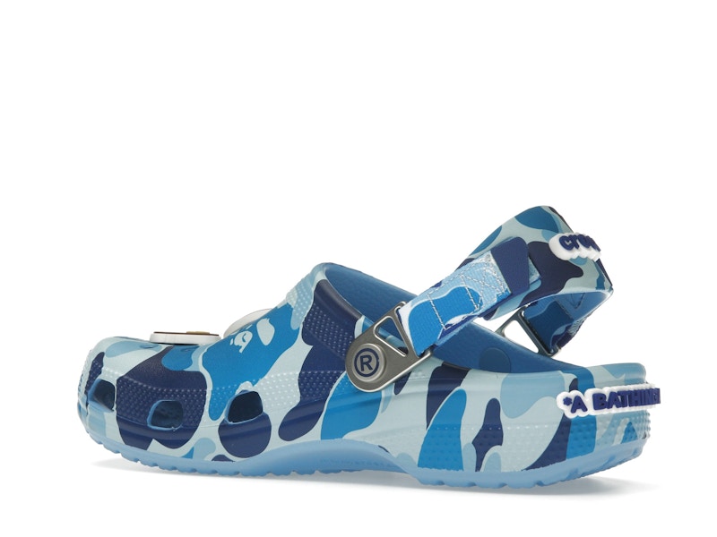 Crocs Classic Clog A Bathing Ape ABC Camo Blue - image 22