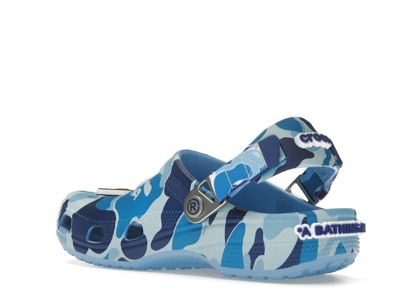 Crocs Classic Clog A Bathing Ape ABC Camo Blue - image 23