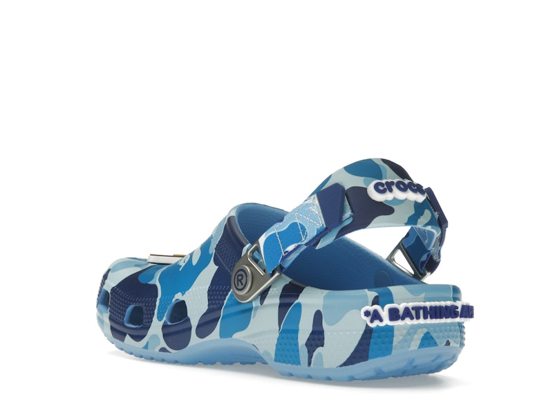 Crocs Classic Clog A Bathing Ape ABC Camo Blue - image 24