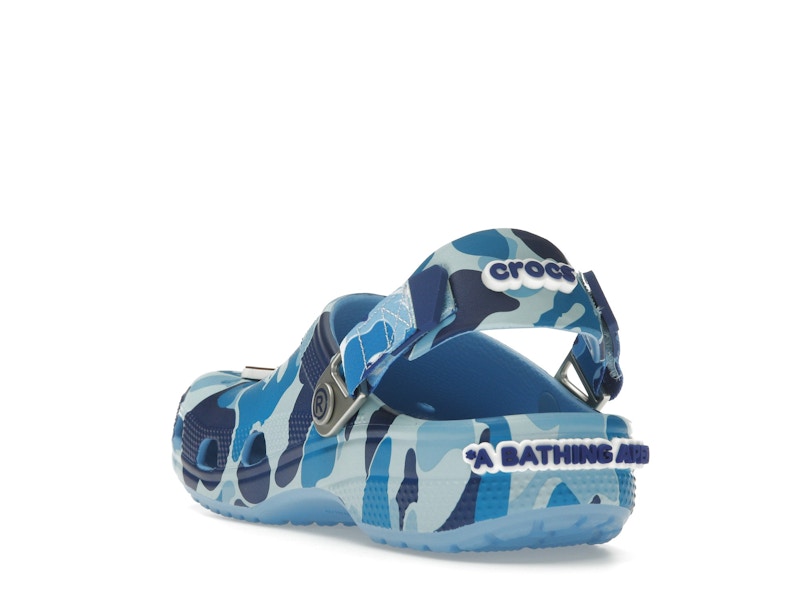 Crocs Classic Clog A Bathing Ape ABC Camo Blue - image 25