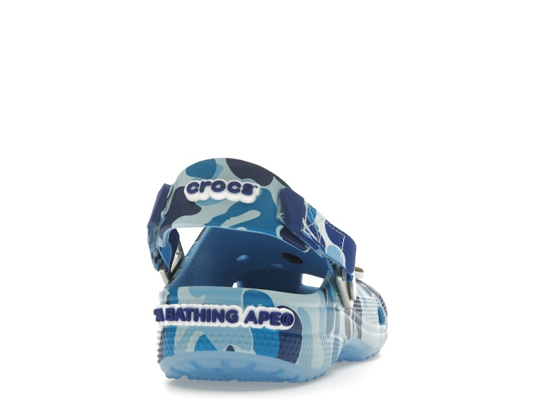 Crocs Classic Clog A Bathing Ape ABC Camo Blue - image 29