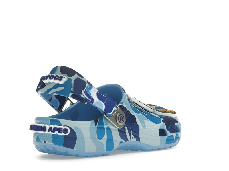 Crocs Classic Clog A Bathing Ape ABC Camo Blue - image 32
