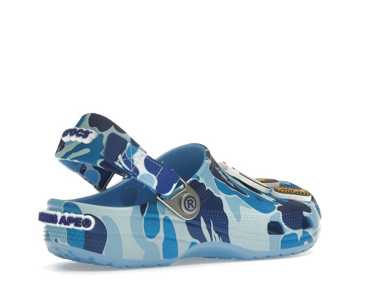 Crocs Classic Clog A Bathing Ape ABC Camo Blue - image 33