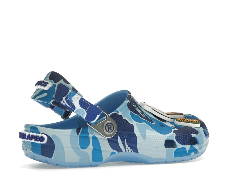 Crocs Classic Clog A Bathing Ape ABC Camo Blue - image 34