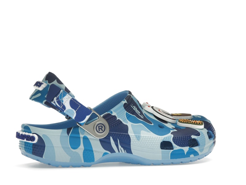 Crocs Classic Clog A Bathing Ape ABC Camo Blue - image 35