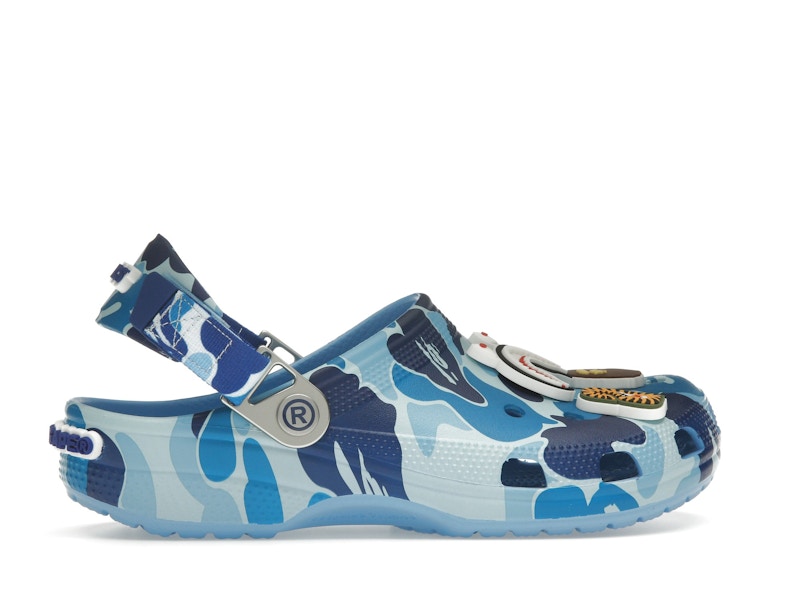 Crocs Classic Clog A Bathing Ape ABC Camo Blue - image 36