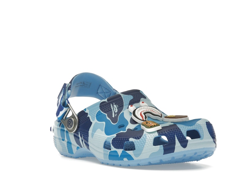 Crocs Classic Clog A Bathing Ape ABC Camo Blue - image 6
