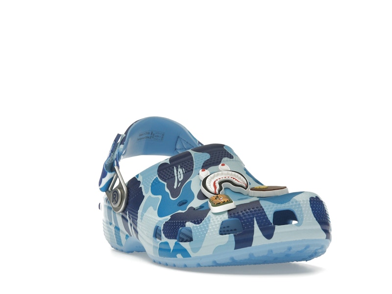 Crocs Classic Clog A Bathing Ape ABC Camo Blue - image 7