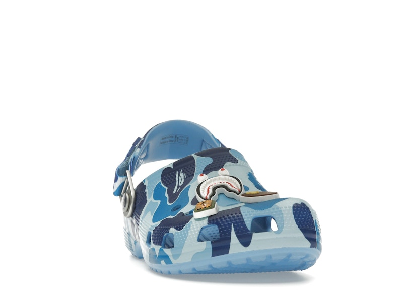 Crocs Classic Clog A Bathing Ape ABC Camo Blue - image 8