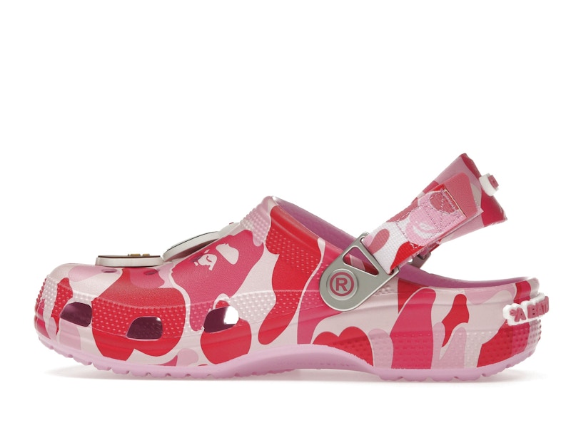 Crocs Classic Clog A Bathing Ape ABC Camo Pink - image 20