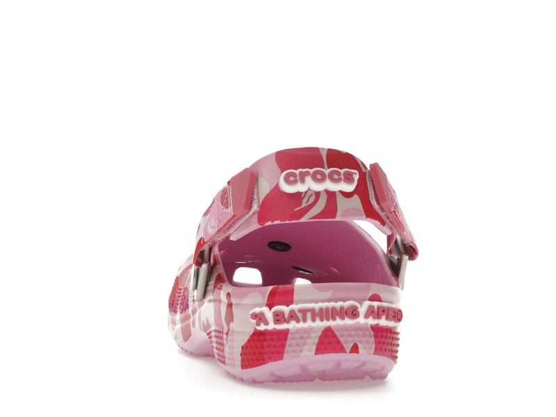 Crocs Classic Clog A Bathing Ape ABC Camo Pink - image 27