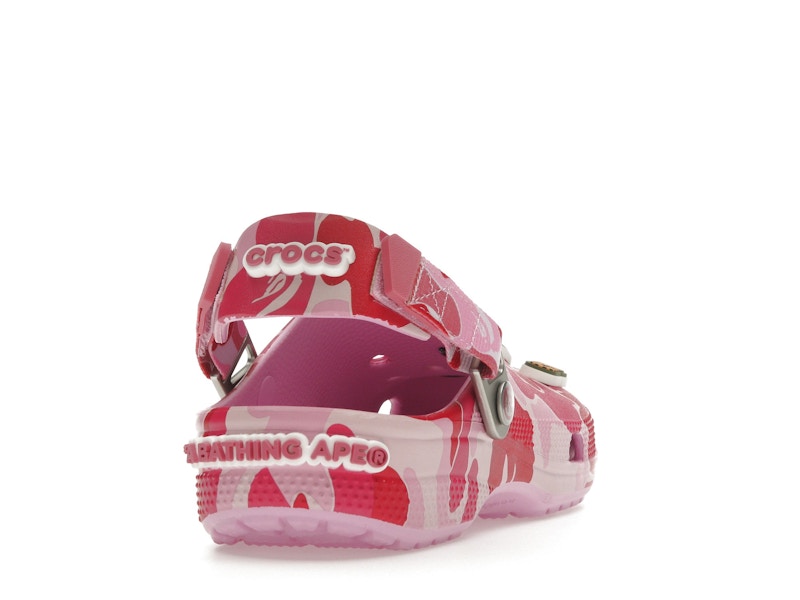 Crocs Classic Clog A Bathing Ape ABC Camo Pink - image 30