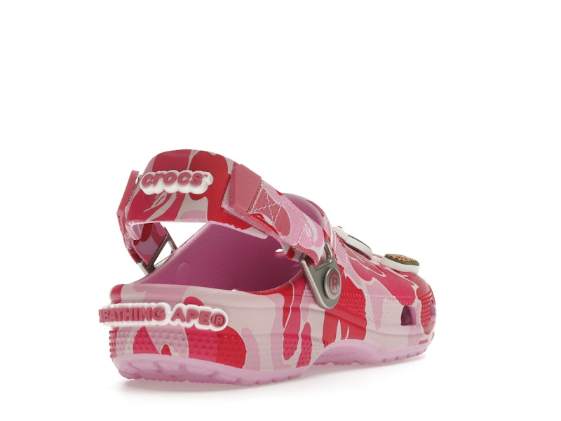Crocs Classic Clog A Bathing Ape ABC Camo Pink - image 31
