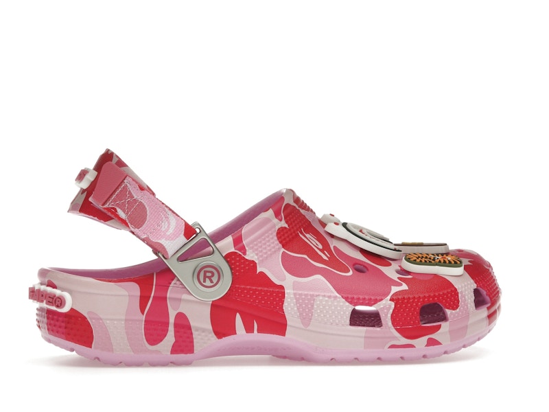 Crocs Classic Clog A Bathing Ape ABC Camo Pink - image 36