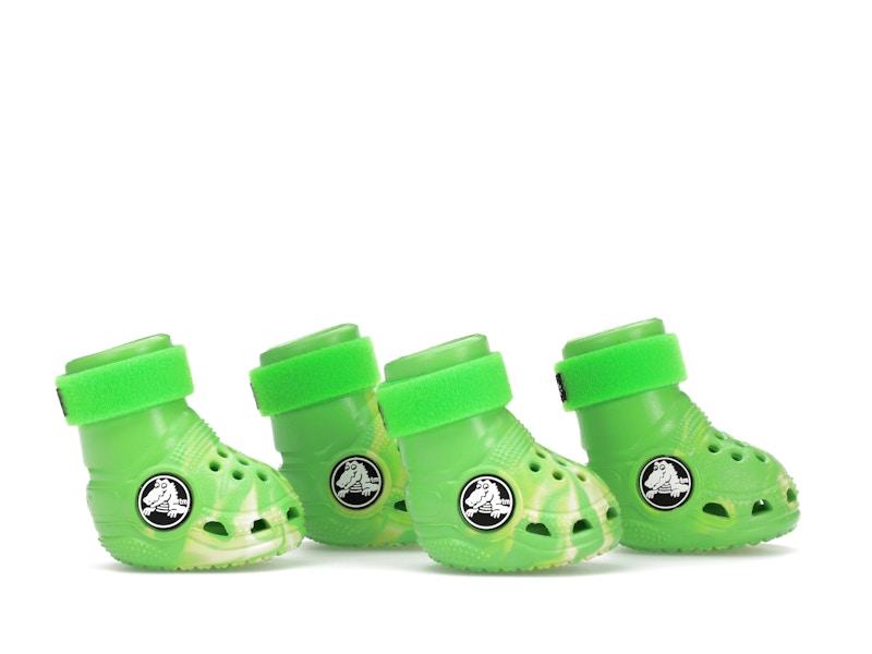 Crocs Pet Boots Green Slime - image 2