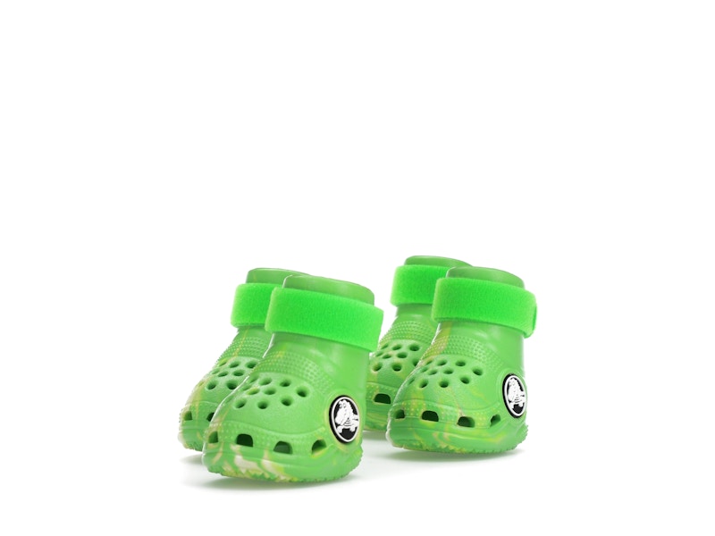 Crocs Pet Boots Green Slime - image 14