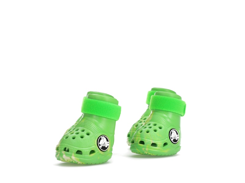 Crocs Pet Boots Green Slime - image 15
