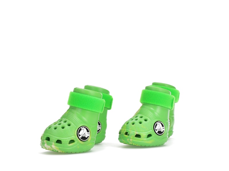 Crocs Pet Boots Green Slime - image 16