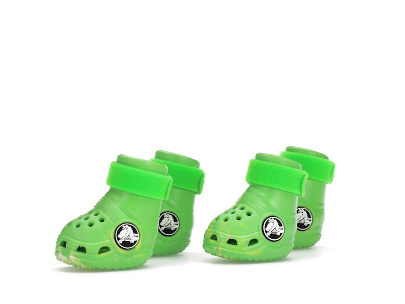 Crocs Pet Boots Green Slime - image 17