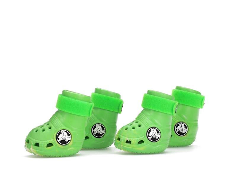 Crocs Pet Boots Green Slime - image 18