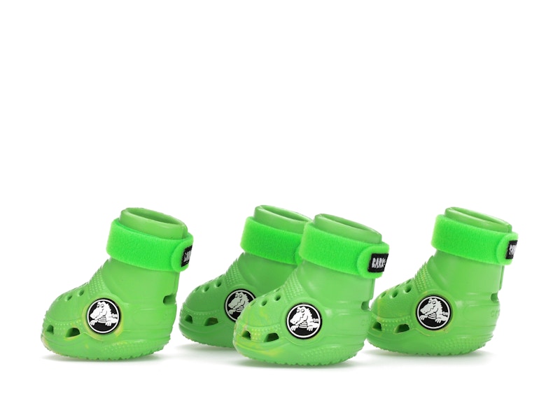 Crocs Pet Boots Green Slime - image 21