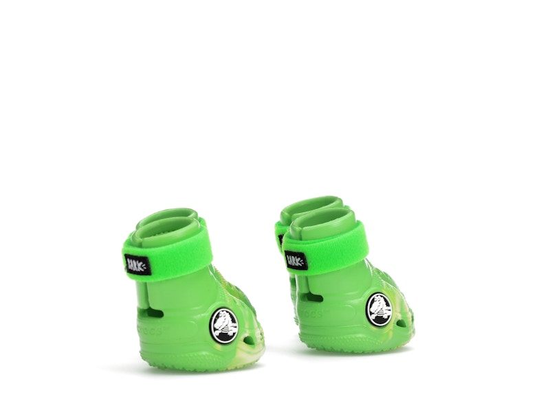 Crocs Pet Boots Green Slime - image 33