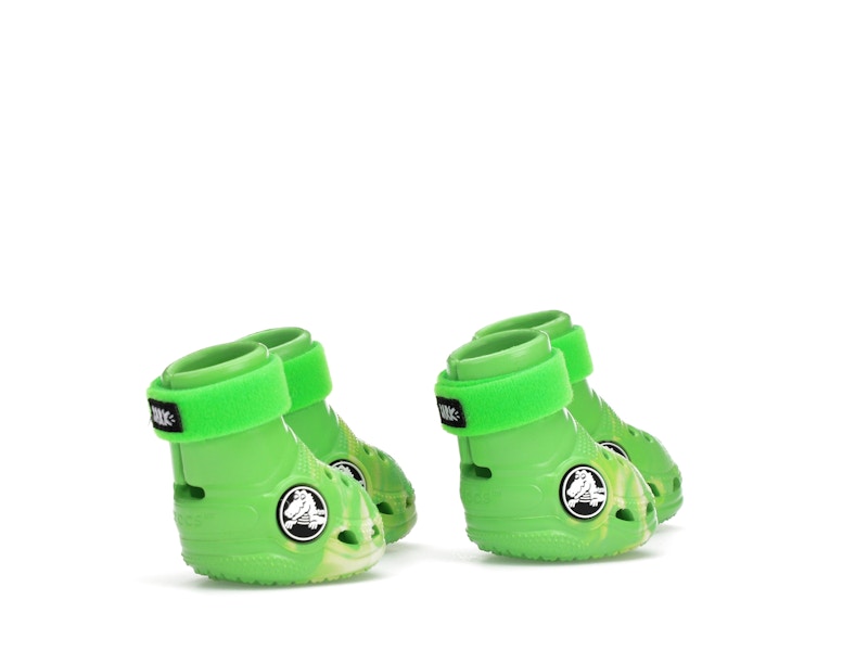 Crocs Pet Boots Green Slime - image 34