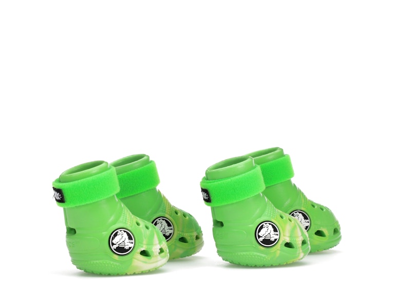 Crocs Pet Boots Green Slime - image 35