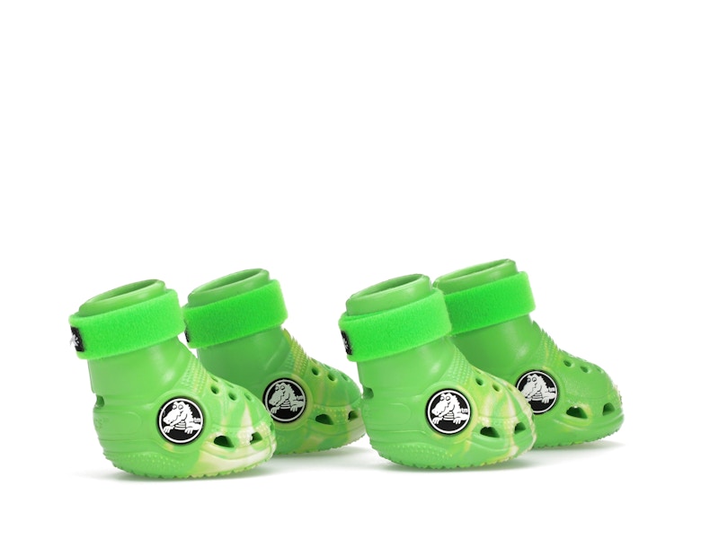 Crocs Pet Boots Green Slime - image 36