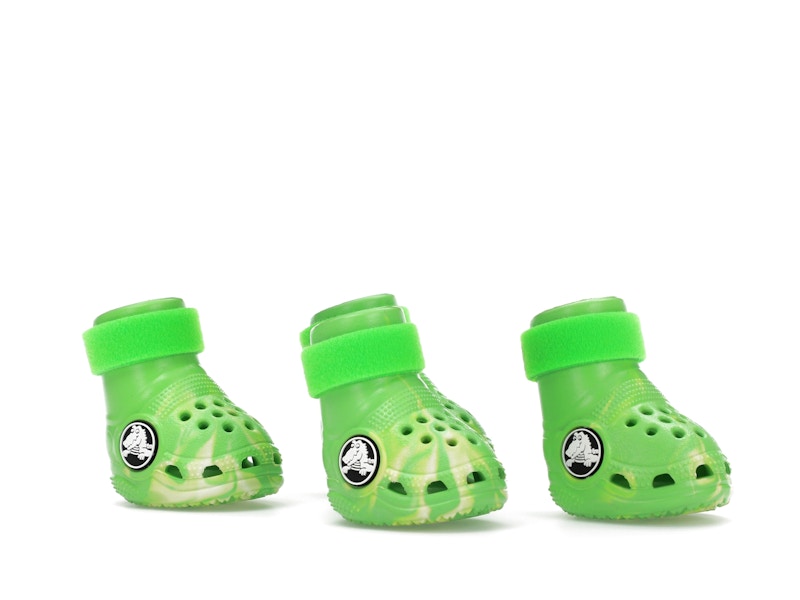 Crocs Pet Boots Green Slime - image 5