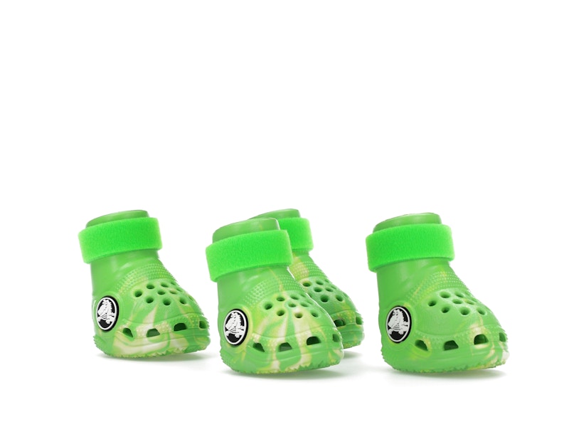 Crocs Pet Boots Green Slime - image 6