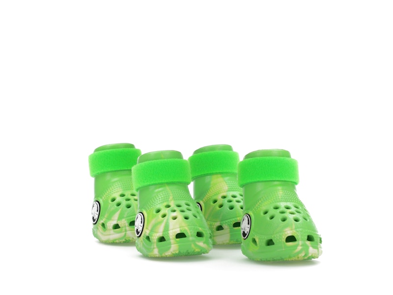 Crocs Pet Boots Green Slime - image 8