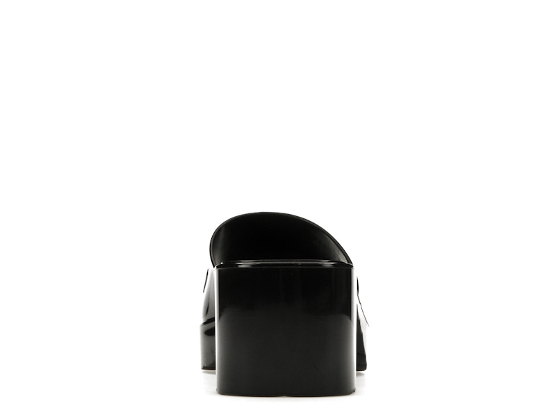 Gucci 60mm Slide Sandal Black Rubber - image 28
