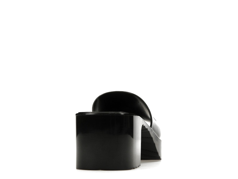 Gucci 60mm Slide Sandal Black Rubber - image 29