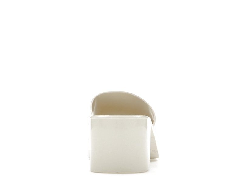 Gucci 60mm Slide Sandal White Rubber - image 28