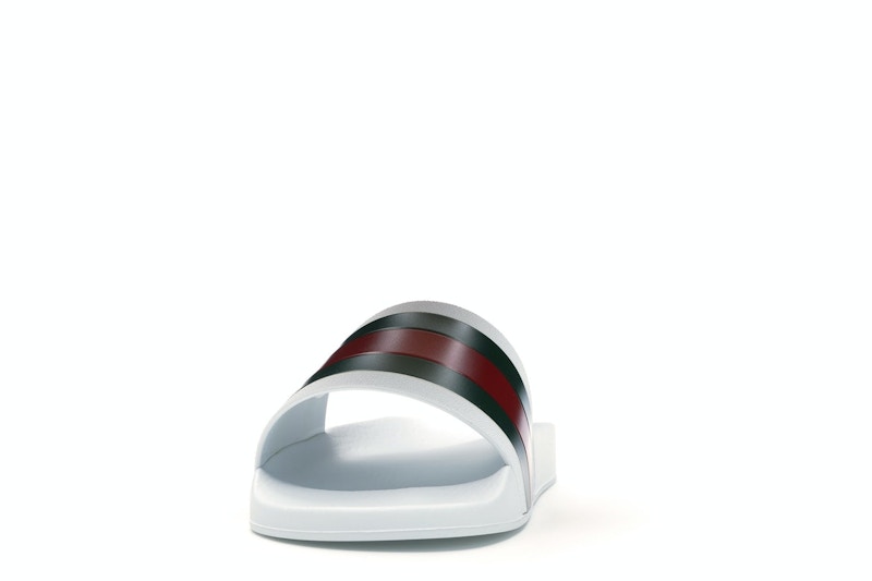 Gucci Pursuit Pool Slides White - image 11
