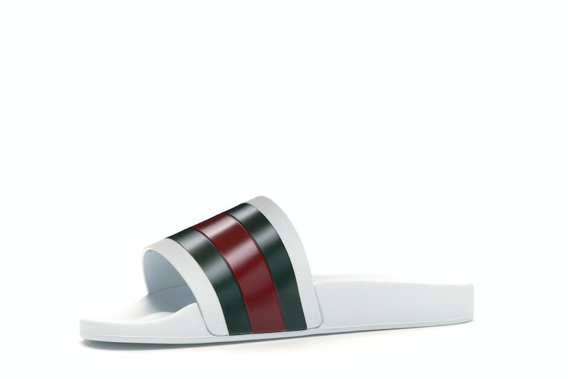 Gucci Pursuit Pool Slides White - image 16