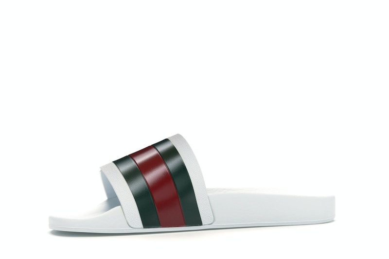 Gucci Pursuit Pool Slides White - image 17
